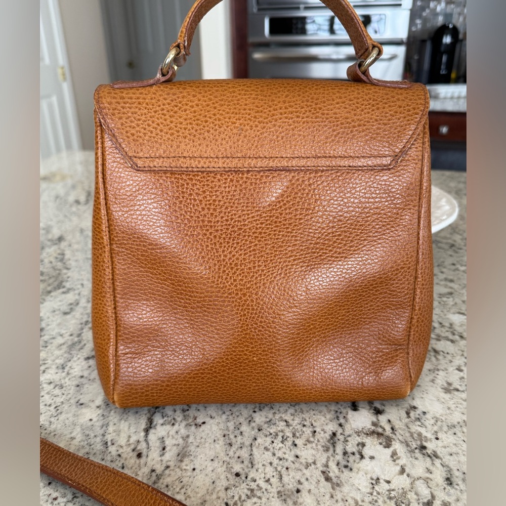 Vintage Furla Leather Purse Bag Tote Shoulder Handbag Removable Strap Classic - Picture 3 of 12